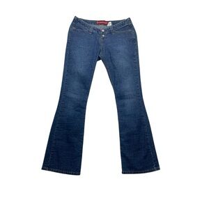 Levi's size 7 junior 28 too super low y2k denim Blue Jeans